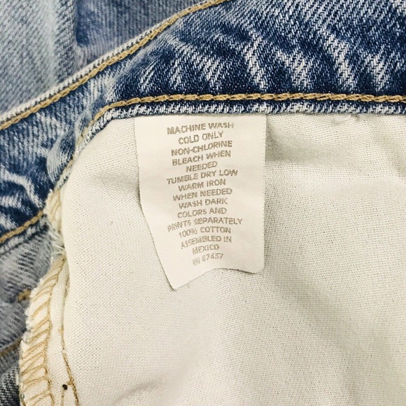 Mountain Lake II Women's 16W Short Blue Jeans Flare Light Wash High Waist D - Picture 4 of 5